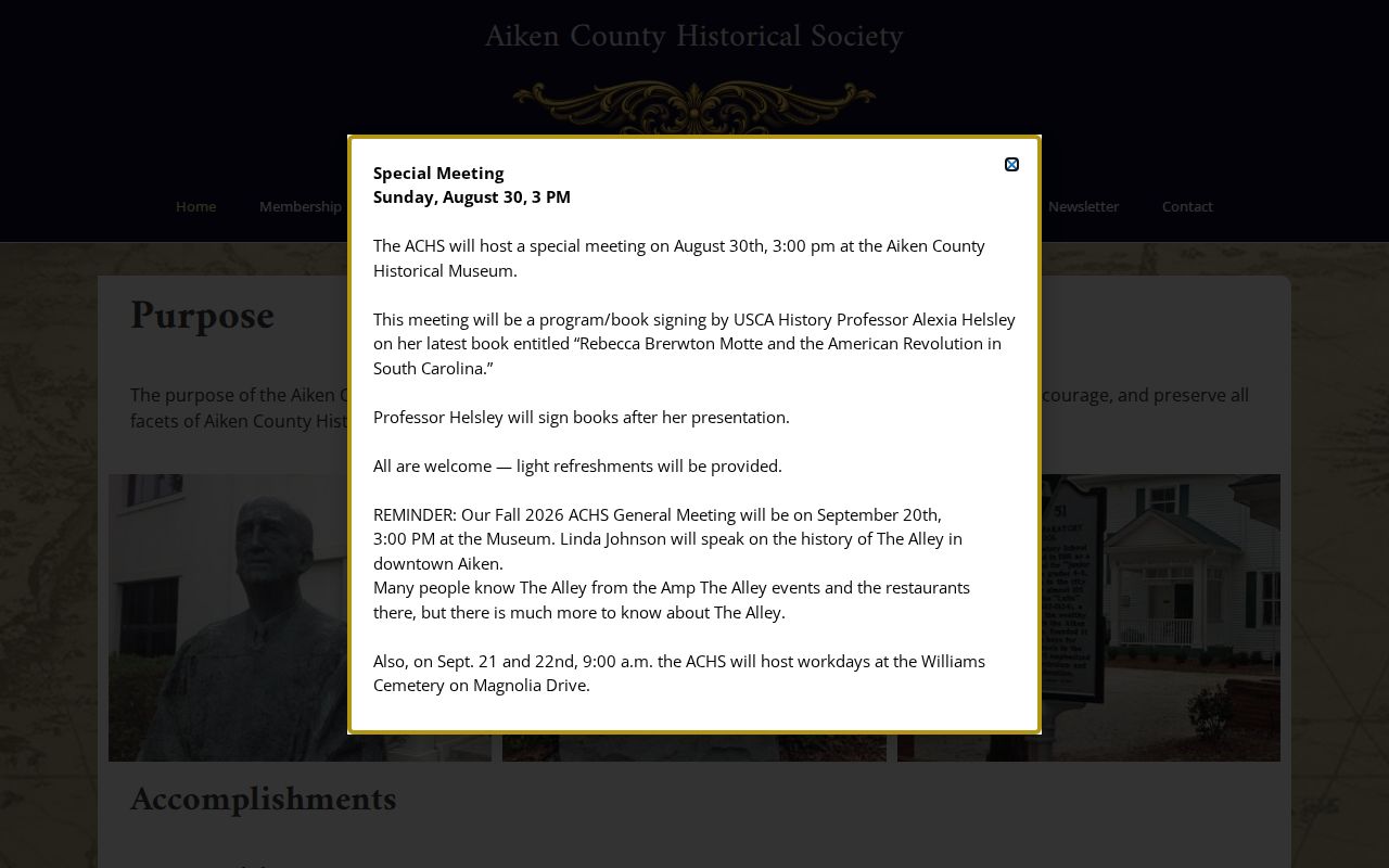 North Augusta city directory local-history research using the Aiken County Historical Society